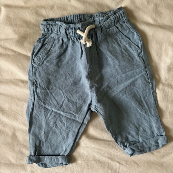 Zara Baby Pants with Tie Waist - Picture 1 of 2